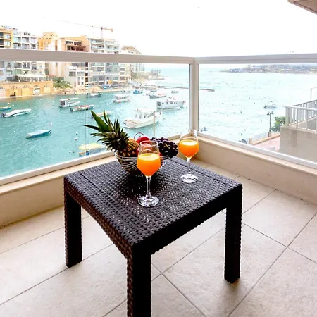 Bnbnova - Seafront 2br 2ba With Terrace * Saint Julian's