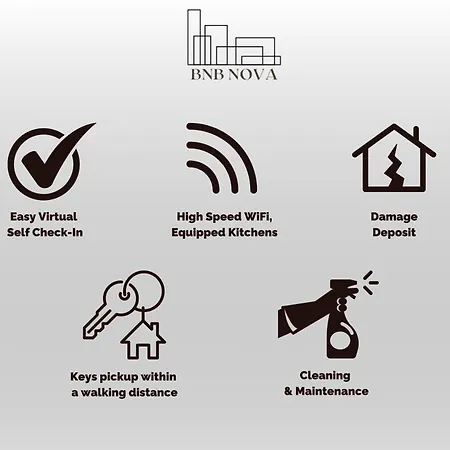 Bnbnova - Seafront 2br With Terrace Lejlighed *